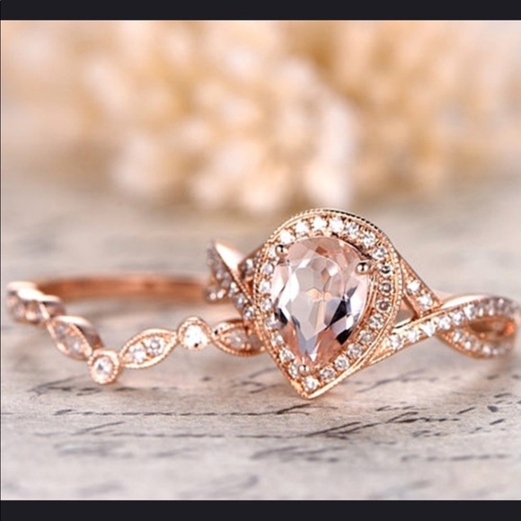 Rose Gold Ring Set - Picture 4 of 5